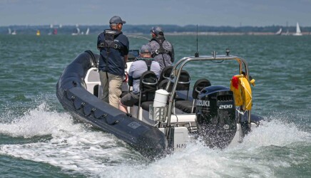 Advanced Powerboat Certificate of Competence by Southampton based Solent Boat Training.