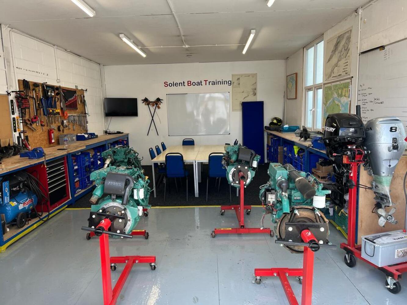 RYA Diesel Engine Maintenance Course - Workshop - Solent Boat Training