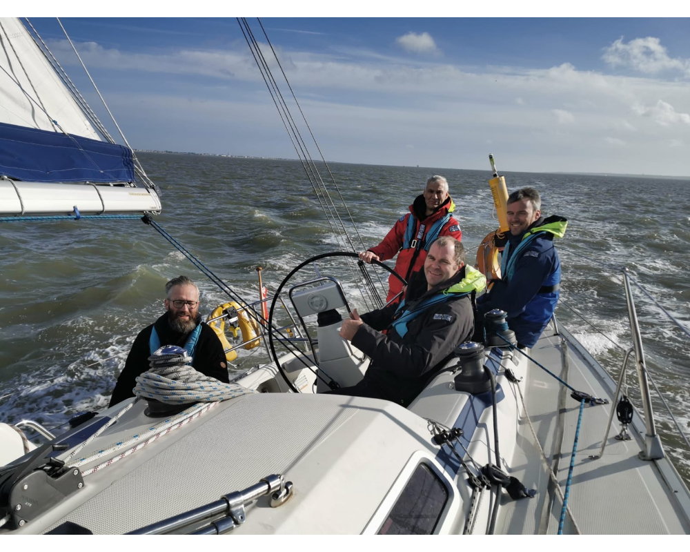 Bavaria Match Sailing Yacht Folding Propellor Solent Boat Training