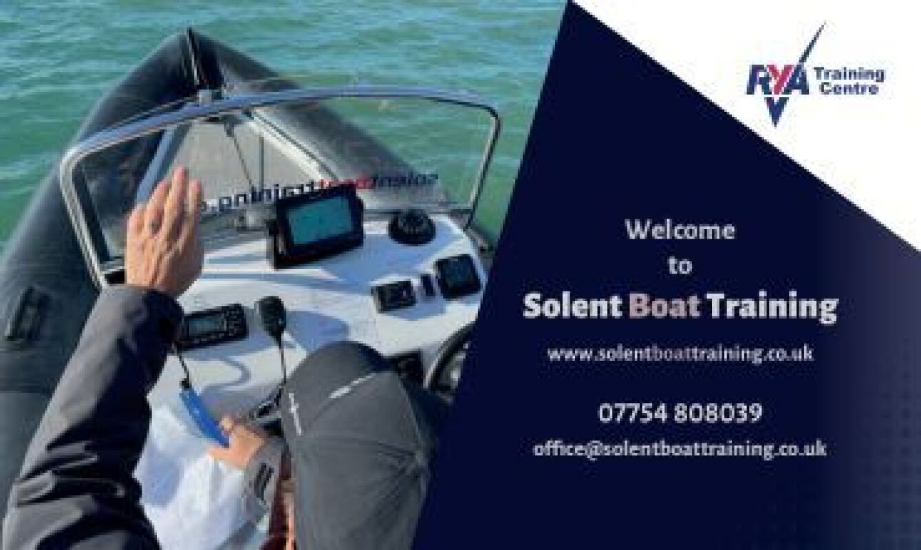 Live Course Calendar 2025 - Solent Boat Training