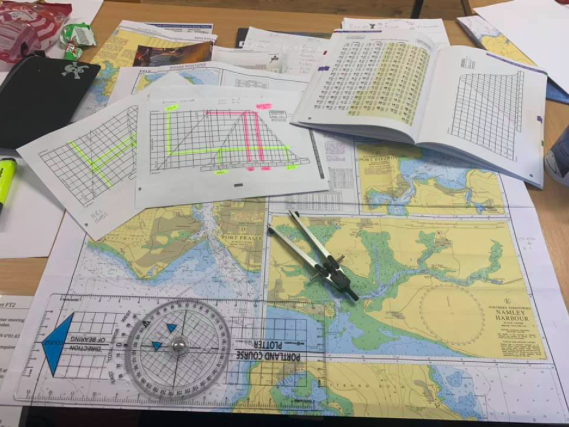 One Day Marine Navigation & Theory Refresher Solent Boat Training
